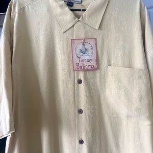 Tommy Bahama XXL Leisure Shirt Embroidered, New with Tags